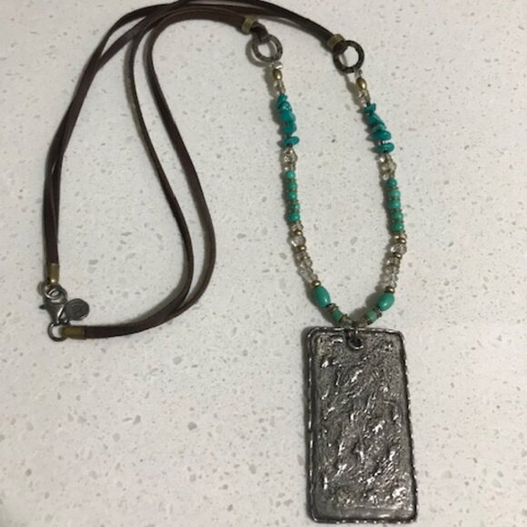 Silpada Turquoise Necklace - Picture 1 of 6